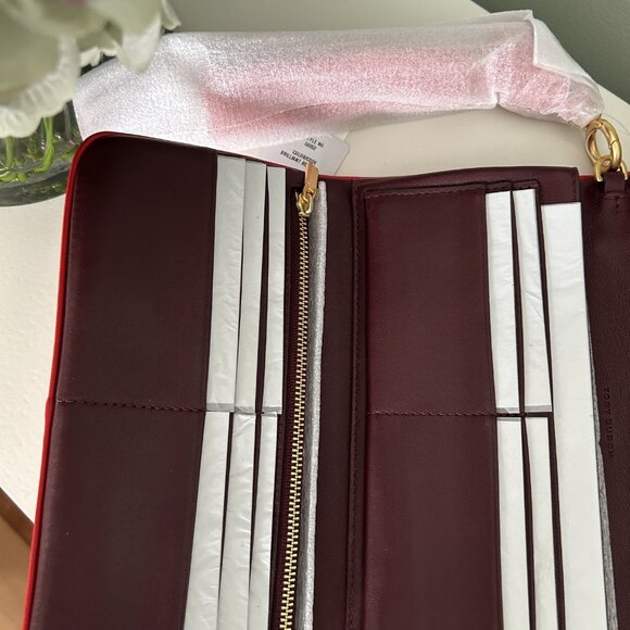 Tory Burch Red Clutch - Picture 6 of 6